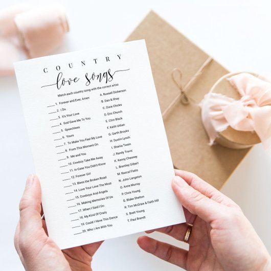 Vrijgezellenfeest Game Persoonlijke landenliefdesl Kaart