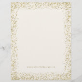 Vrijgezellenfeest game Sign - 8.5x11 Flyer (Achterkant)