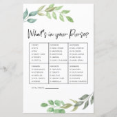 Vrijgezellenfeest game wat er in je bruine omgevin (Voorkant)