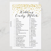 Vrijgezellenfeest game - Weddenschap met Snoep (Voorkant / Achterkant)