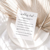Vrijgezellenfeest Game Wedding Feud Kaart