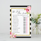 Vrijgezellenfeest Game zei dat ze zei: (Staand voorkant)