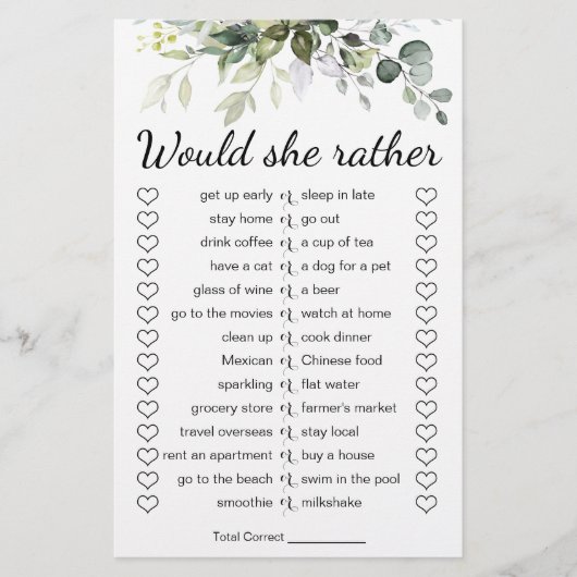 Vrijgezellenfeest Game zou ze een andere kaart gev (Voorkant)