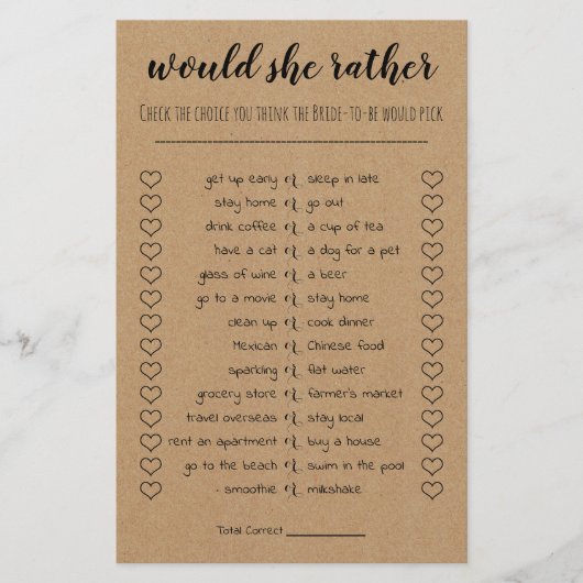 Vrijgezellenfeest Game zou ze een andere kaart gev (Voorkant)