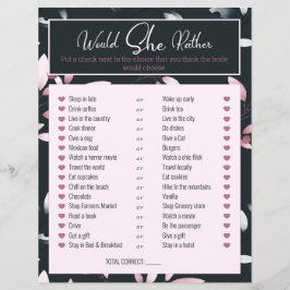 Vrijgezellenfeest Game zou ze eerder roze marine z