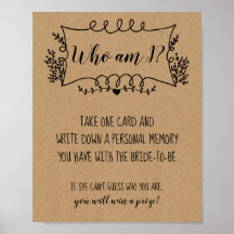 Vrijgezellenfeest Games die ik Poster ben