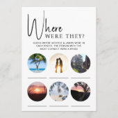 Vrijgezellenfeest Games Foto en Ring Hunt Kaart (Voorkant)