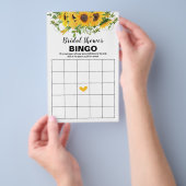 Vrijgezellenfeest Games Sunflower Bingo Kaart (Hand)