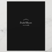 Vrijgezellenfeest games Wat is er op je telefoonsp Flyer (Achterkant)