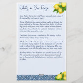 Vrijgezellenfeest games Wat zit er in je tas Briefpapier (Achterkant)