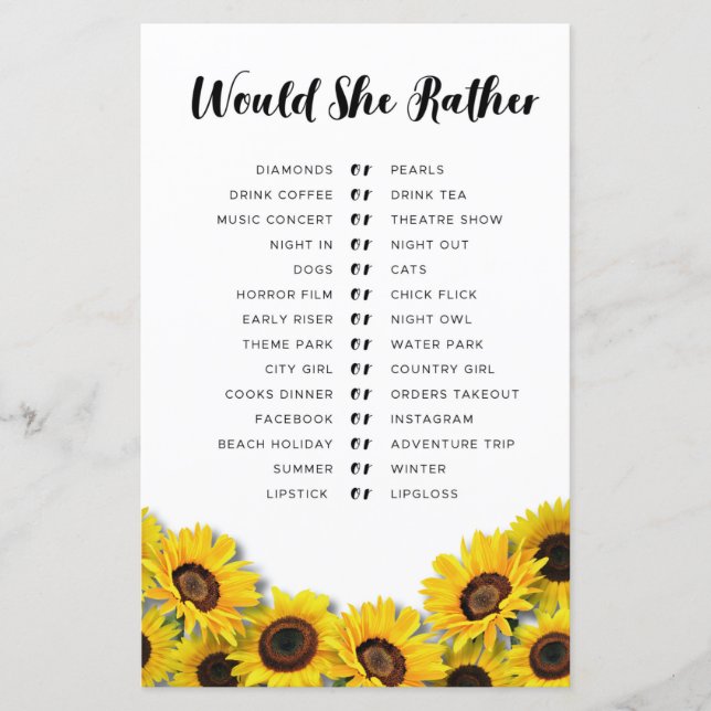 Vrijgezellenfeest Games zouden ze liever zonbloem  (Voorkant)