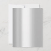 Vrijgezellenfeest geboortedag SWEET 16e grijs 3D g Kaart (Achterkant)