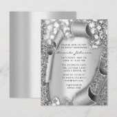 Vrijgezellenfeest geboortedag SWEET 16e grijs 3D g Kaart (Voorkant / Achterkant)