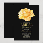 Vrijgezellenfeest Geel Rose Boho Vrijgezellenfeest Kaart (Voorkant / Achterkant)