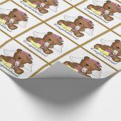 Vrijgezellenfeest Gefeliciteerd trouwpapier Cadeaupapier (Hoek)