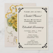  Vrijgezellenfeest  Gele Bloem Kaart (Voorkant / Achterkant)