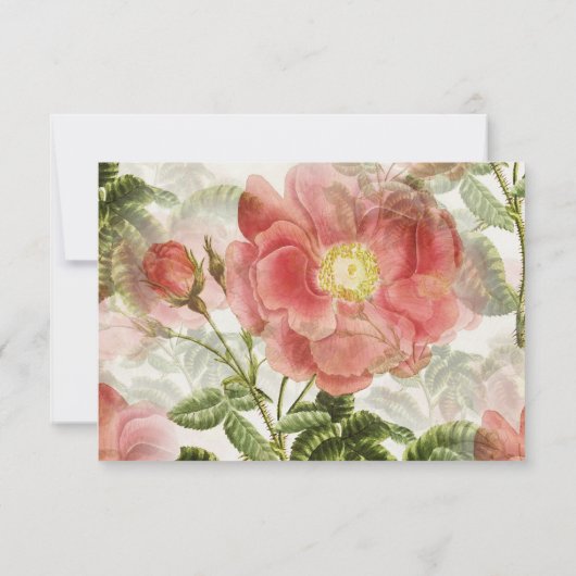 Vrijgezellenfeest, geverfd Bedankkaart (Achterkant)