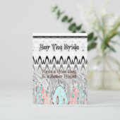 Vrijgezellenfeest Gift Art Print Briefkaart (Staand voorkant)