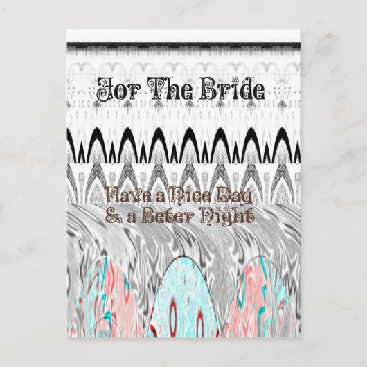 Vrijgezellenfeest Gift Art Print Briefkaart (Voorkant)