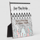 Vrijgezellenfeest Gift Art Print Fotoplaat (Zijkant)