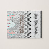 Vrijgezellenfeest Gift Art Print Legpuzzel (Horizontaal)