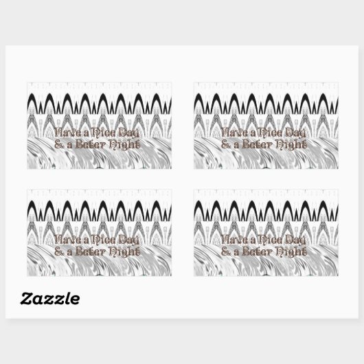 Vrijgezellenfeest Gift Art Print Rechthoekige Sticker (Vel)