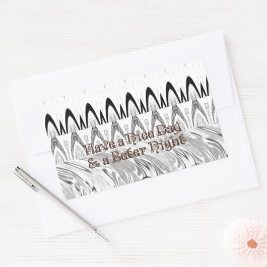 Vrijgezellenfeest Gift Art Print Rechthoekige Sticker (Envelop)