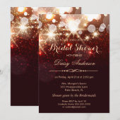 Vrijgezellenfeest - Glamor Gold Glitter Sparkles Kaart (Voorkant / Achterkant)