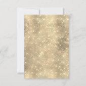 Vrijgezellenfeest Gold Flower Brunch Mint Green Kaart (Achterkant)