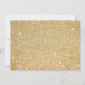 Vrijgezellenfeest Gold Glitter Future Mrs Modern F Kaart (Achterkant)