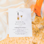Vrijgezellenfeest Gold Glitter & Roze Cocktails<br><div class="desc">Deze preppy moderne bruiddoucheuitnodiging bevat een cocktailset in gouden glitter,  pastelroze en grijze kleurenschema. Uw vrijgezellenfeest details verschijnen in stijlvolle typografie onderaan. Als u van dit ontwerp houdt maar een traditionele uitnodiging zou verkiezen,  aarzel niet om Zazzle's transfer tool te gebruiken (net boven deze beschrijving!).</div>