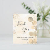 Vrijgezellenfeest gouden eucalyptus (Staand voorkant)