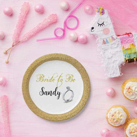 Vrijgezellenfeest grafische kaart te gebruiken papieren bordje (Feest)