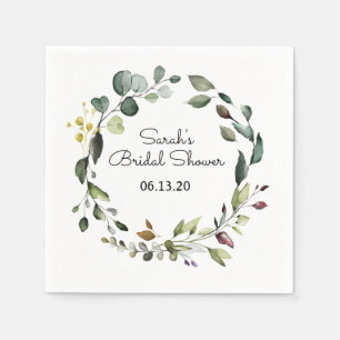 Vrijgezellenfeest Green Vine Napkin Wreath Servet