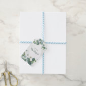 Vrijgezellenfeest Greenery Eucalyptus Future Mrs. Cadeaulabel (Met Touw)