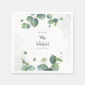 Vrijgezellenfeest Greenery Eucalyptus Future Mrs P Servet (Voorkant)