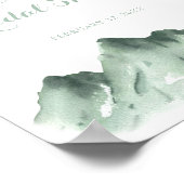 Vrijgezellenfeest Groen gebergte Welkom Poster (Hoek)