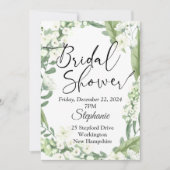 Vrijgezellenfeest, groene bloemkool kaart (Voorkant)