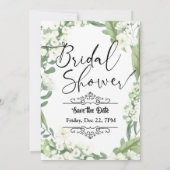 Vrijgezellenfeest, groene bloemkool kaart (Achterkant)