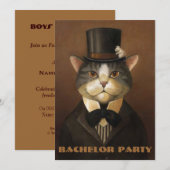 vrijgezellenfeest, groomdouche, feest... kaart (Voorkant / Achterkant)