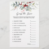 Vrijgezellenfeest Guess Prijs Winterbessen Bladere Briefpapier (Voorkant)