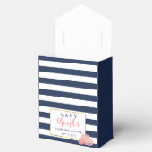 Vrijgezellenfeest gunstvakken | Midnight Blush Peo Bedankdoosjes (Geopend)