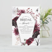 Vrijgezellenfeest Halloween Autumn Herfst Kaart (Staand voorkant)