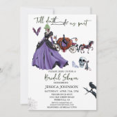 Vrijgezellenfeest Halloween Zombie Bruid Prinses I Kaart (Voorkant)