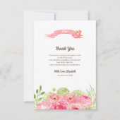 Vrijgezellenfeest - Hartelijk dank - Aangepaste fo Bedankkaart (Voorkant)