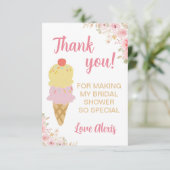 Vrijgezellenfeest Hartelijk dank Bedankkaart (Staand voorkant)