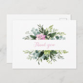 Vrijgezellenfeest Hartelijk dank Briefkaart (Voorkant / Achterkant)