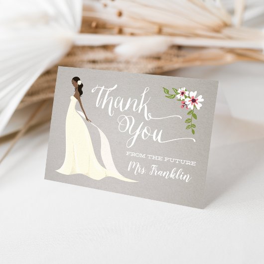 Vrijgezellenfeest Hartelijk dank - Caca Bedankkaart