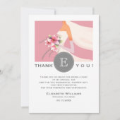 Vrijgezellenfeest - Hartelijk dank - Fotokaart Bedankkaart (Voorkant)