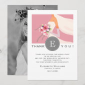 Vrijgezellenfeest - Hartelijk dank - Fotokaart Bedankkaart (Voorkant / Achterkant)